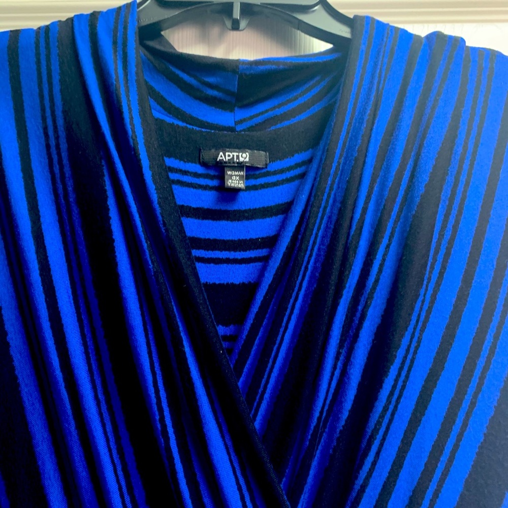 Maxi dress with high low hem